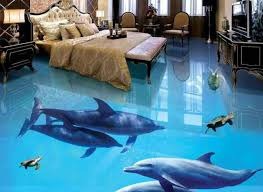 3D epoxy flooring bangladesh with ocean design